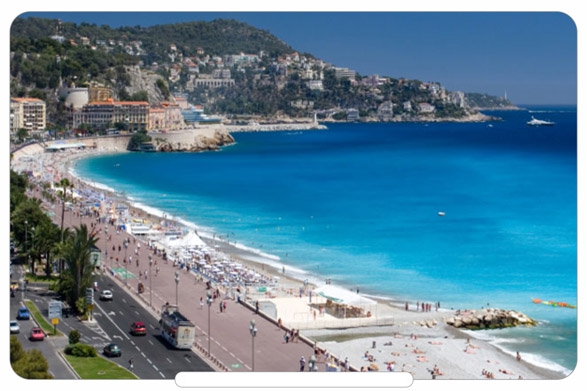 França - Praia de Nice